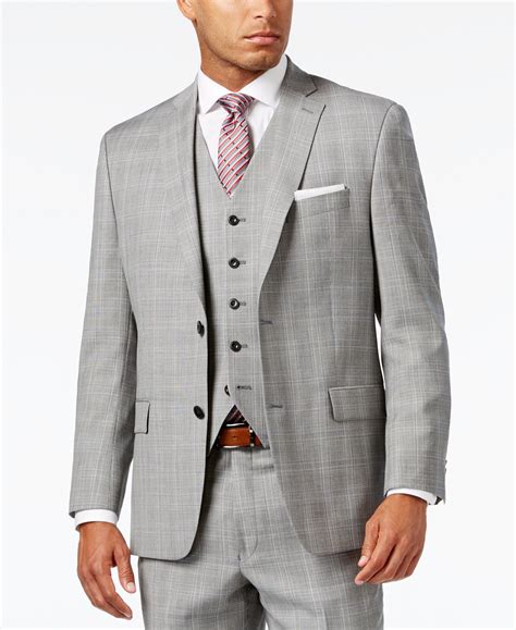 michael kors mens suits quality|Michael Kors modern gray suit.